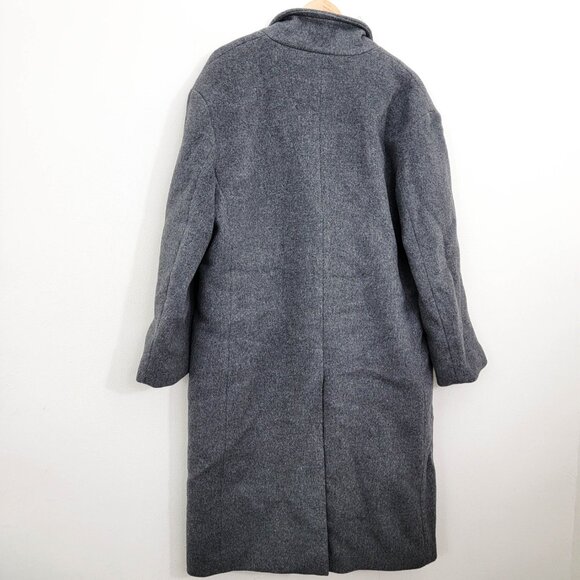The Frankie Shop Anya Oversized Wool Coat in Grey XS/S - Picture 6 of 9